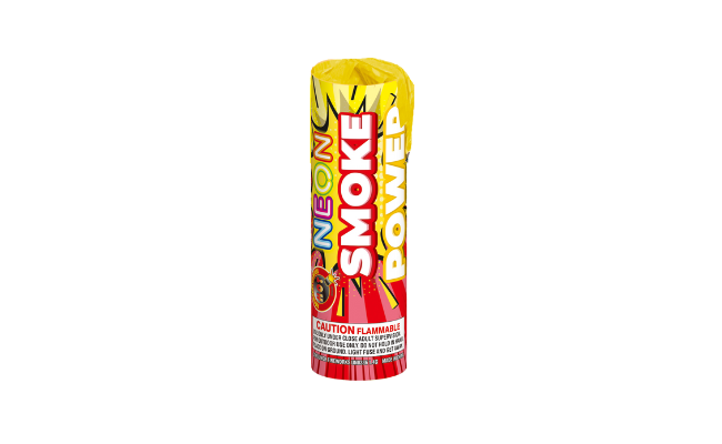 Neon Smoke Power - Red and Yellow